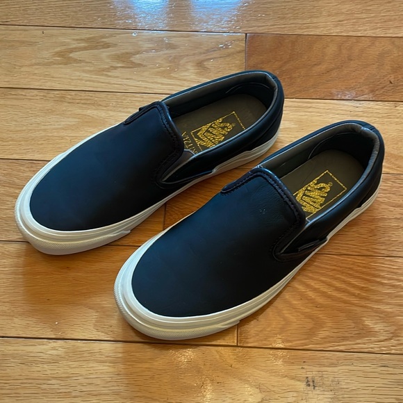 Vans / Aritzia Slip Ons - Picture 1 of 7
